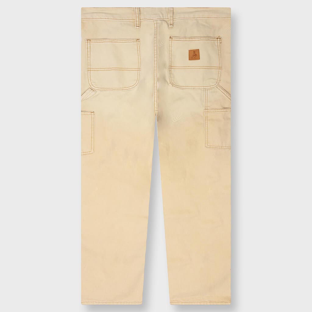 Canvas Double Knee Work Pant - Tan