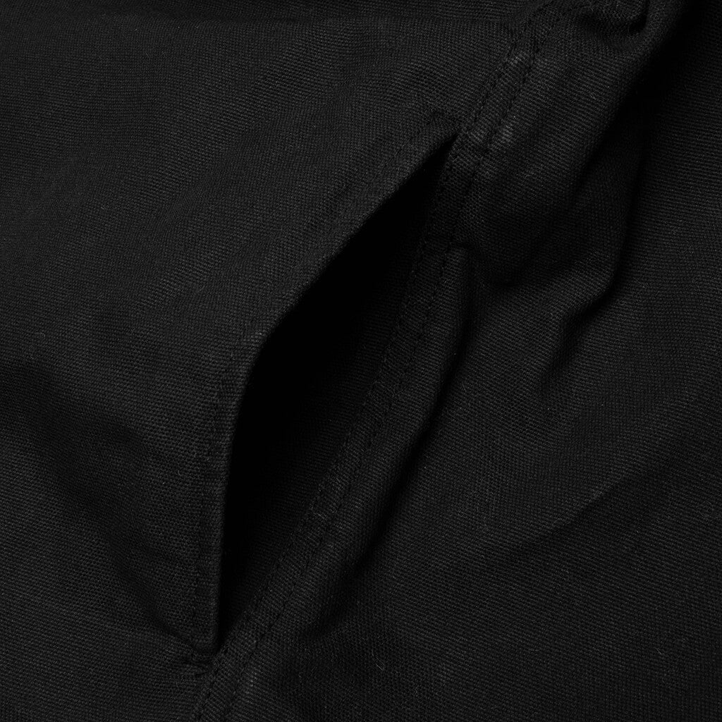 Canvas Work Overshirt - Black
