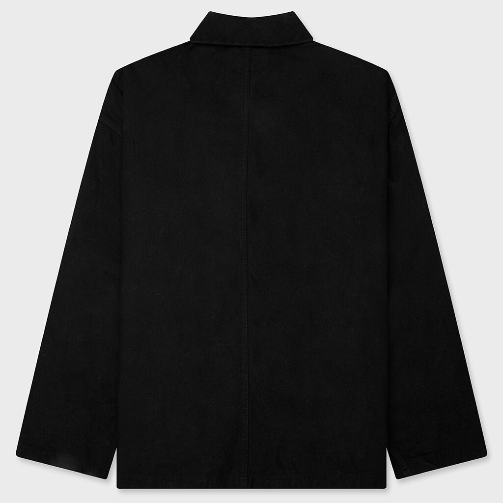 Canvas Work Overshirt - Black
