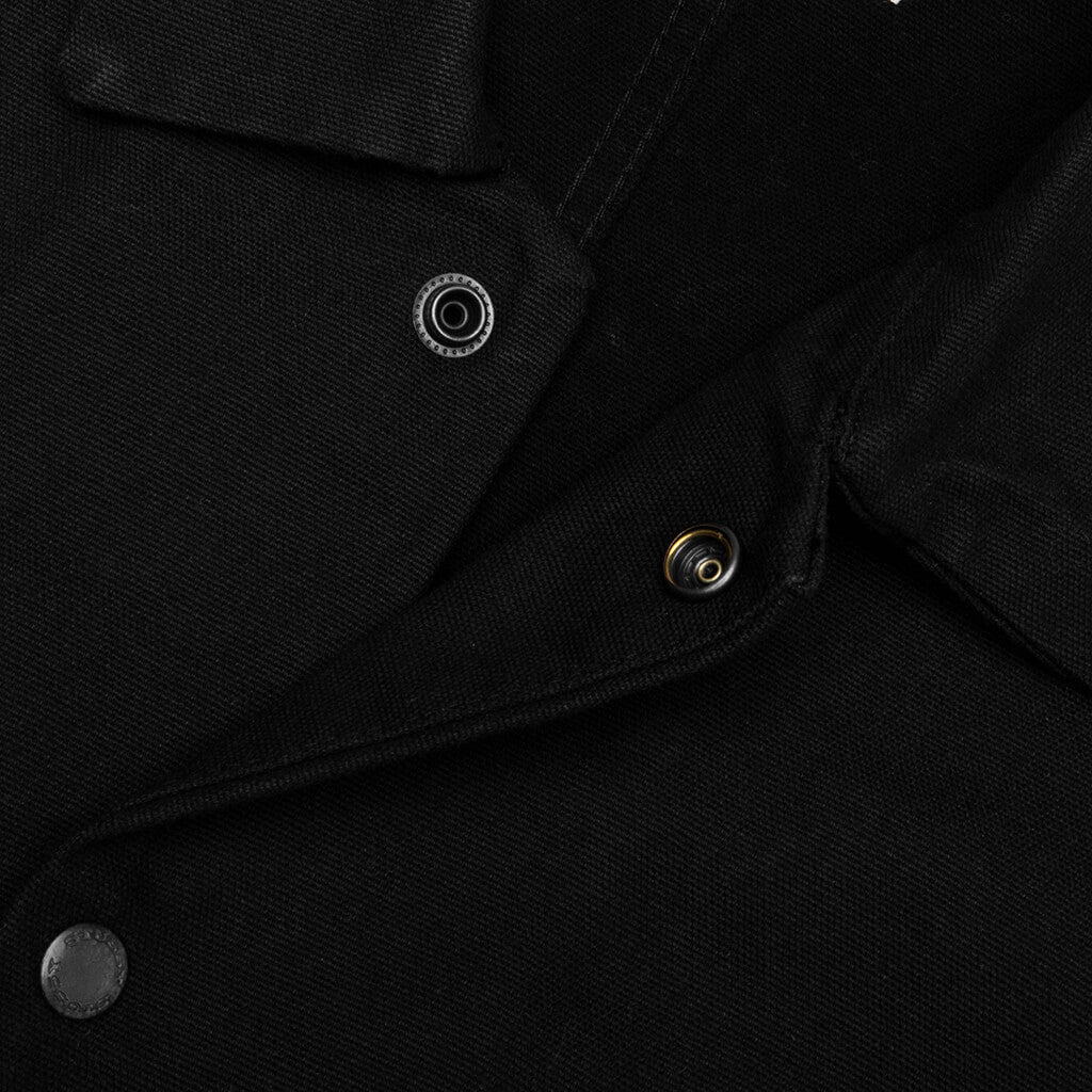 Canvas Work Overshirt - Black