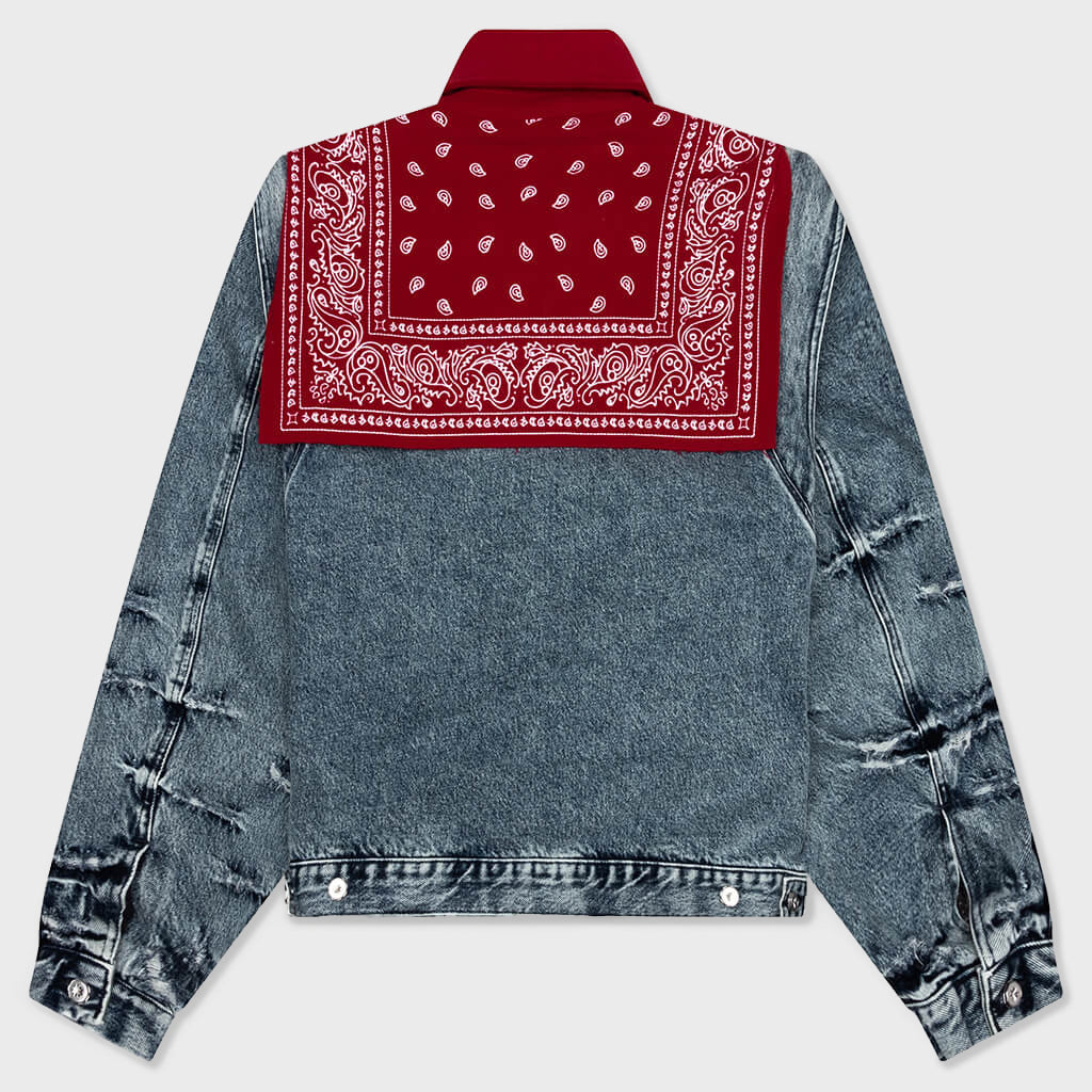 Cape Jacket - Washed Blue