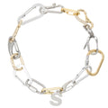 Carabiner Chain Necklace - Gold/Silver