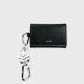 Carabiner Trifold Wallet - Black