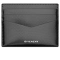 Card Holder in Classic 4G Leather - Black/Burgundy