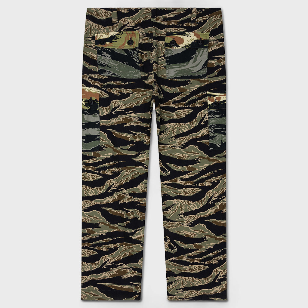 Camo Print Cargo Pants - Multicolored