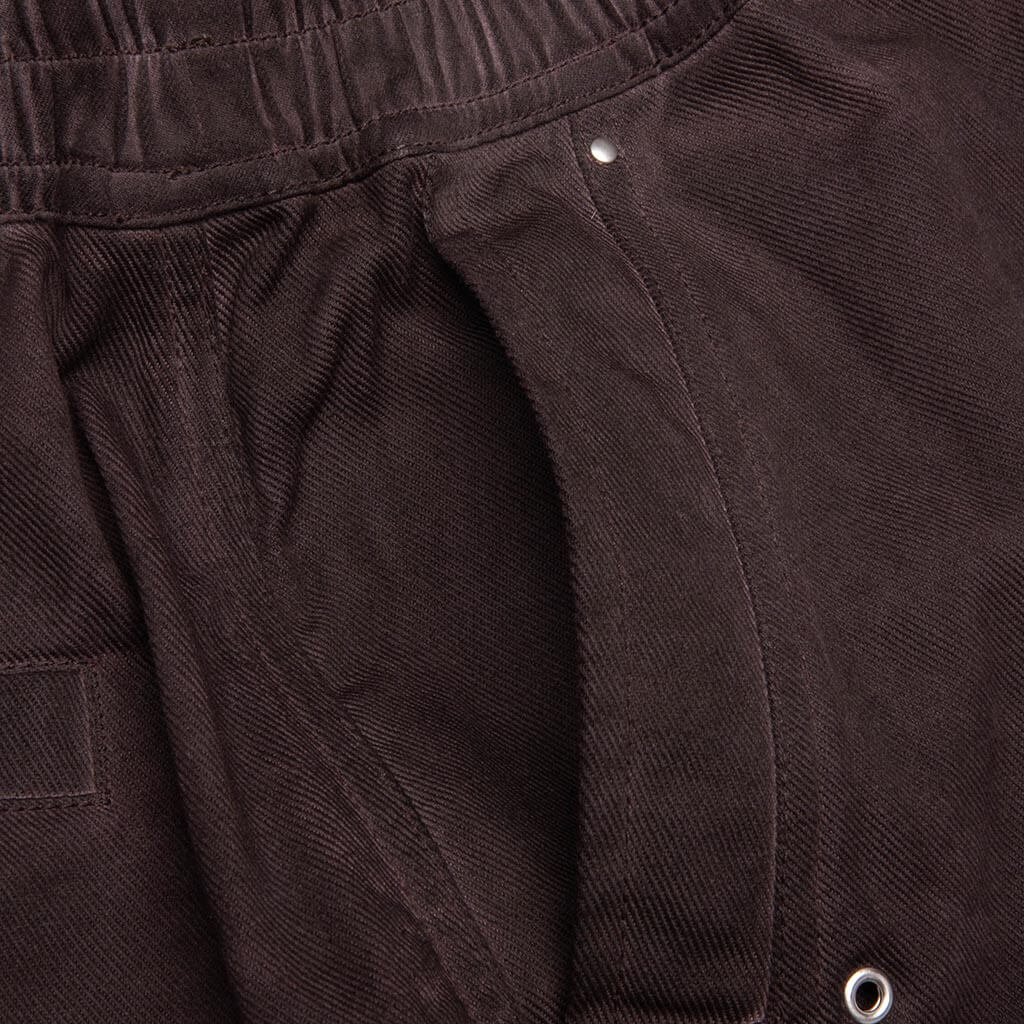 Cargobela Denim Shorts - Grape