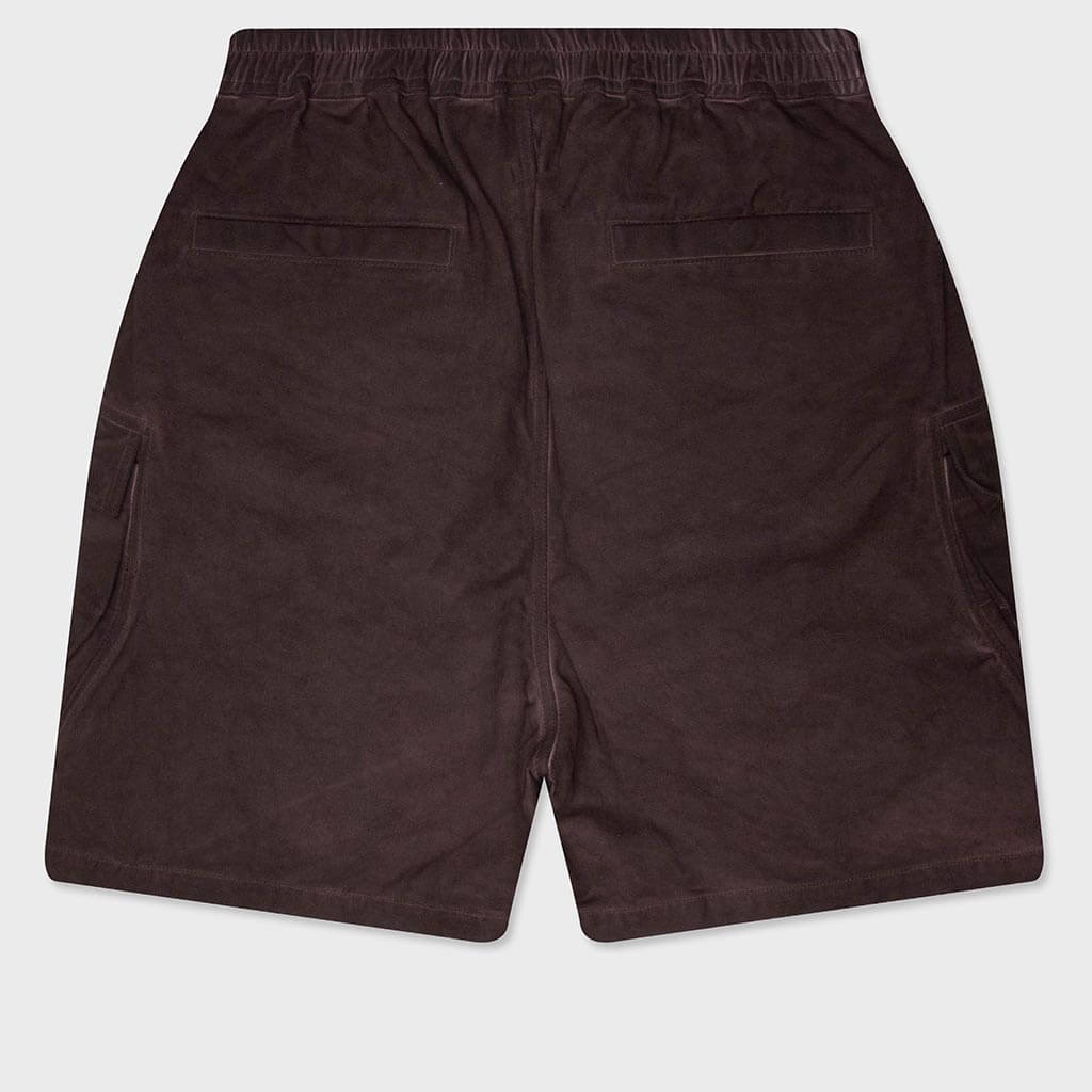 Cargobela Denim Shorts - Grape