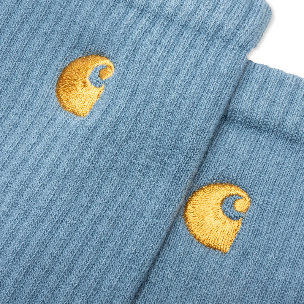 Chase Socks - Icy Water/Gold