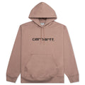 Hooded Carhartt Sweat - Earthy Pink