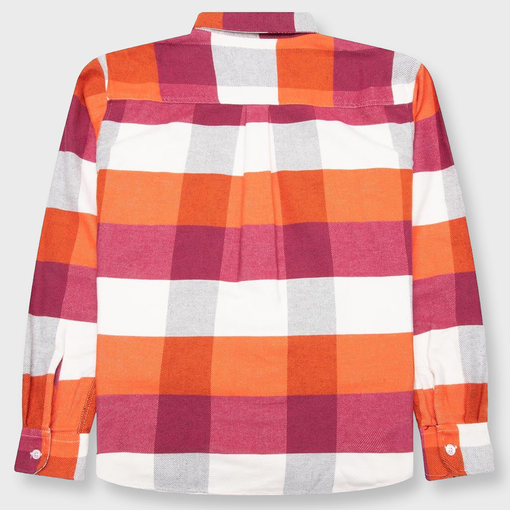 Lyman L/S Shirt - Lyman Check/Kumquat