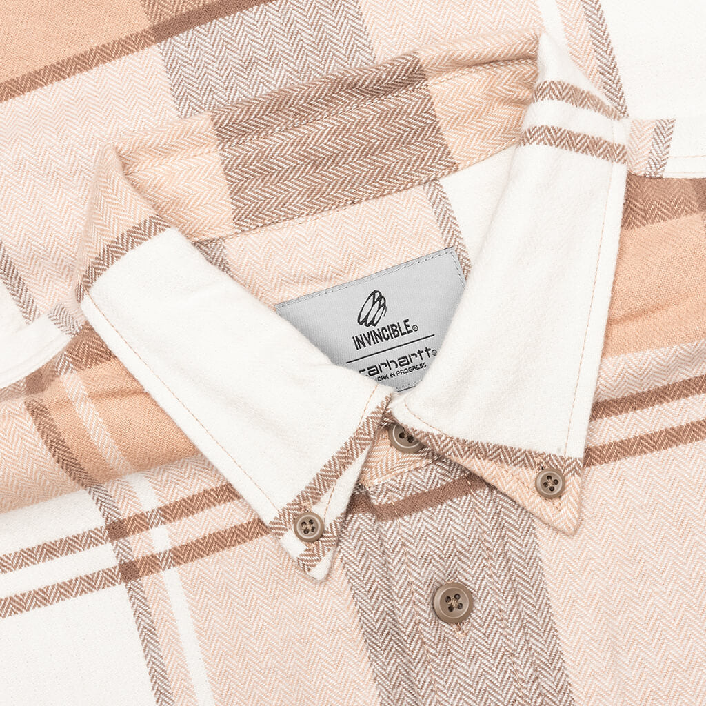 L/S Work Shirt Max - Coca Mocha