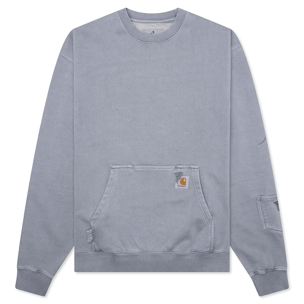 Pigment Dyed Sweatshirt - Mirror