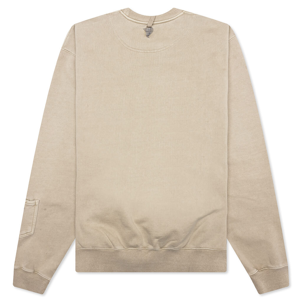 Pigment Dyed Sweatshirt - Simply Taupe