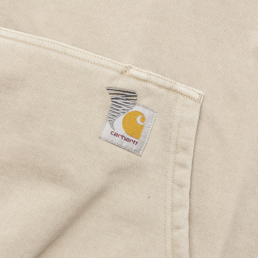 Pigment Dyed Sweatshirt - Simply Taupe