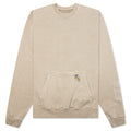 Pigment Dyed Sweatshirt - Simply Taupe