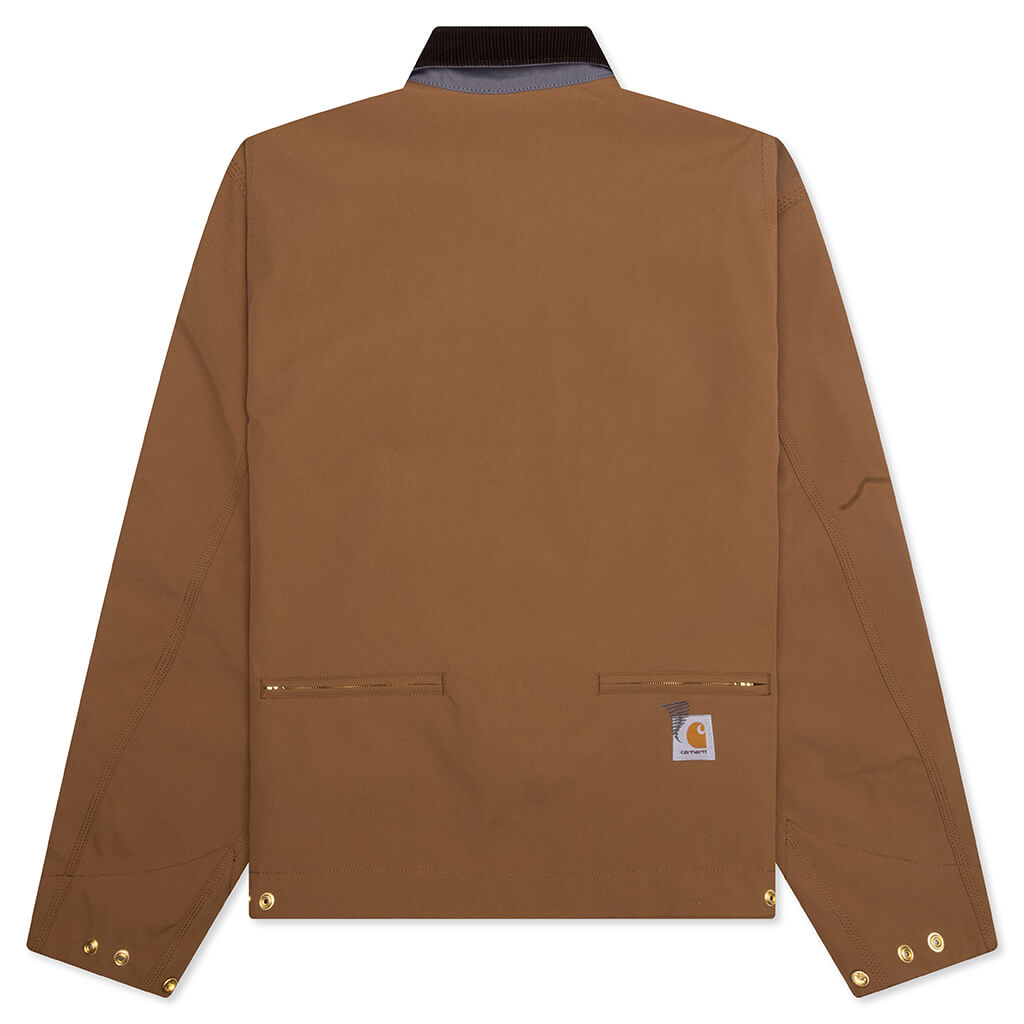 Reversible Detroit Jacket Max - Hamilton Brown/Wolf Grey