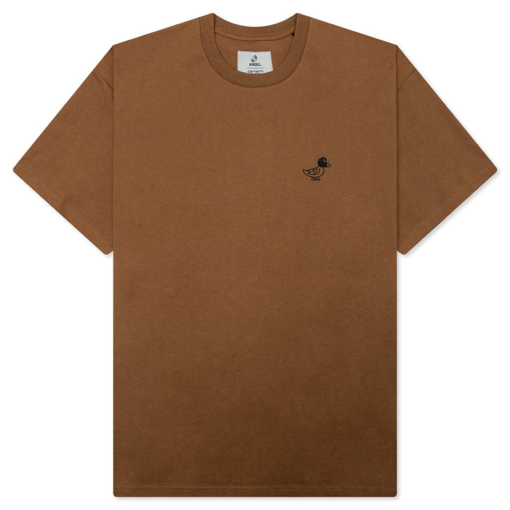 S/S Madison Duck T-Shirt - Hamilton Brown/Black