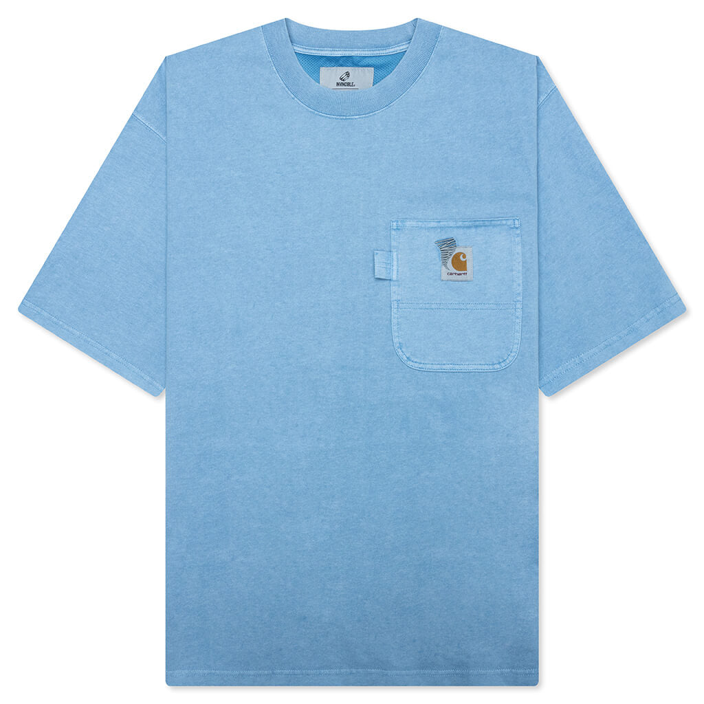 S/S Pigment Dyed T-Shirt - Piscine