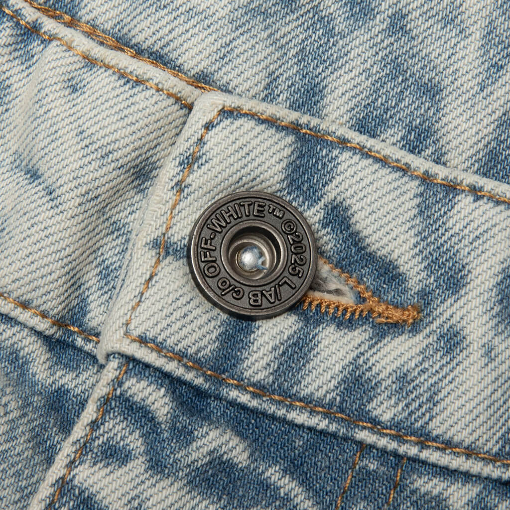 Carpenter Denim Short - Blue Ash
