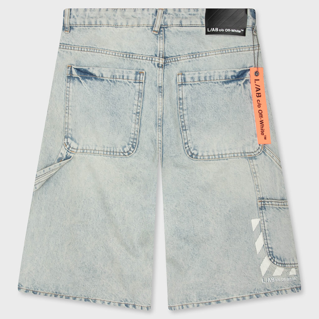 Carpenter Denim Short - Blue Ash