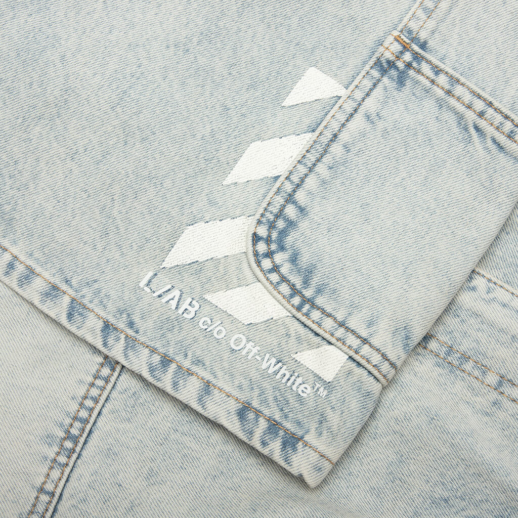 Carpenter Denim Short - Blue Ash