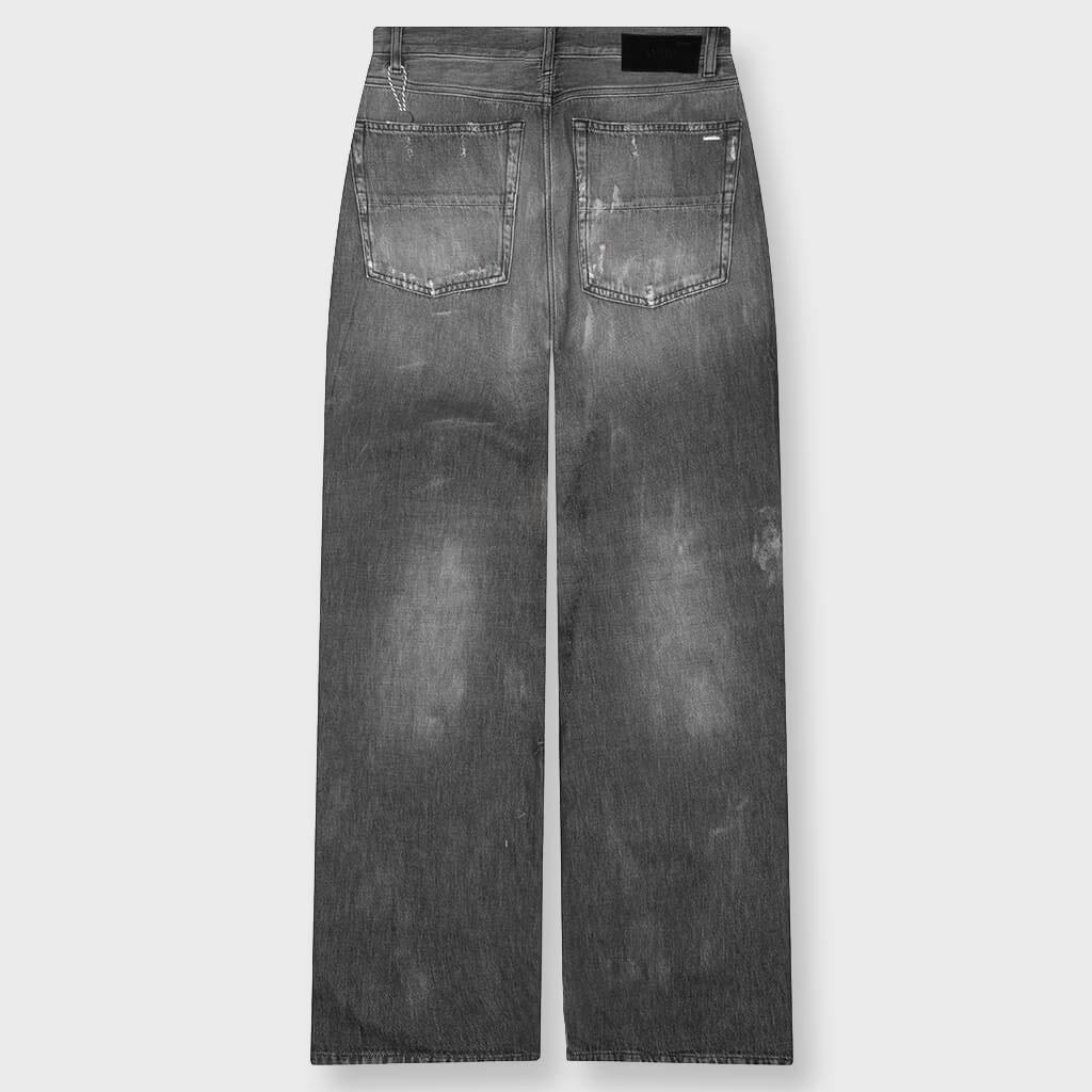 Carpenter Repaired Baggy Jean - Crafted Black