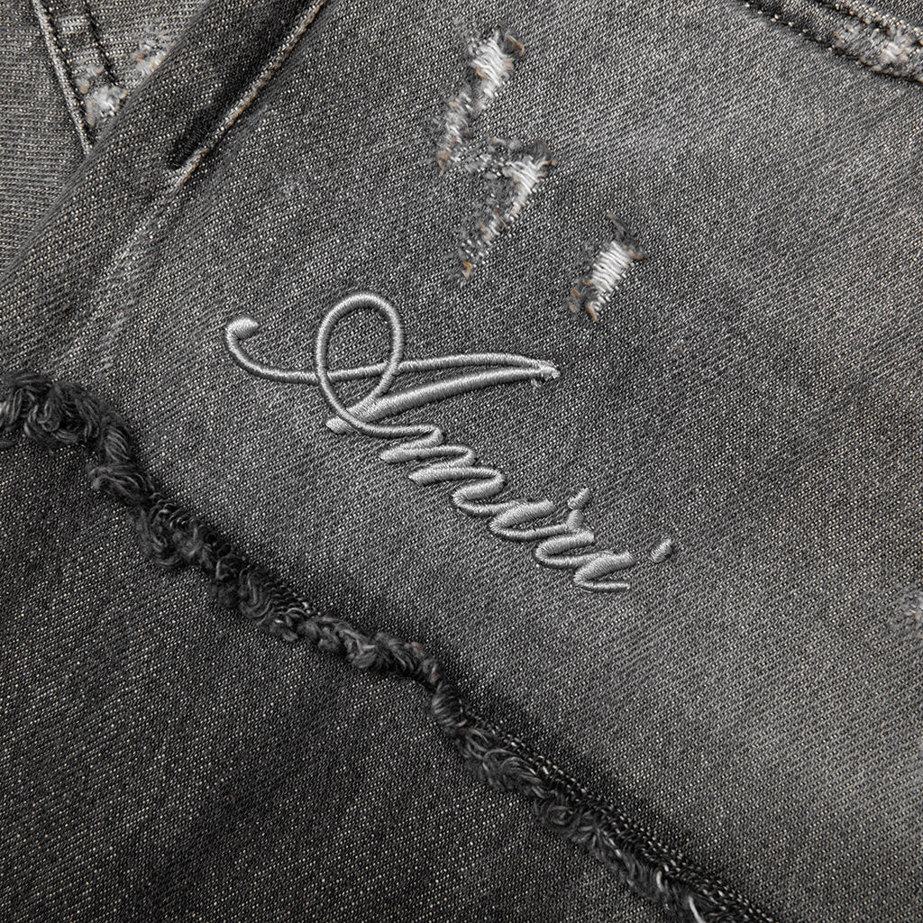 Carpenter Repaired Baggy Jean - Crafted Black