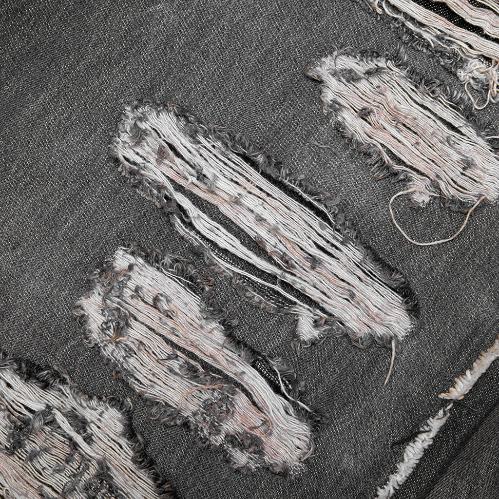 Carpenter Repaired Baggy Jean - Crafted Black