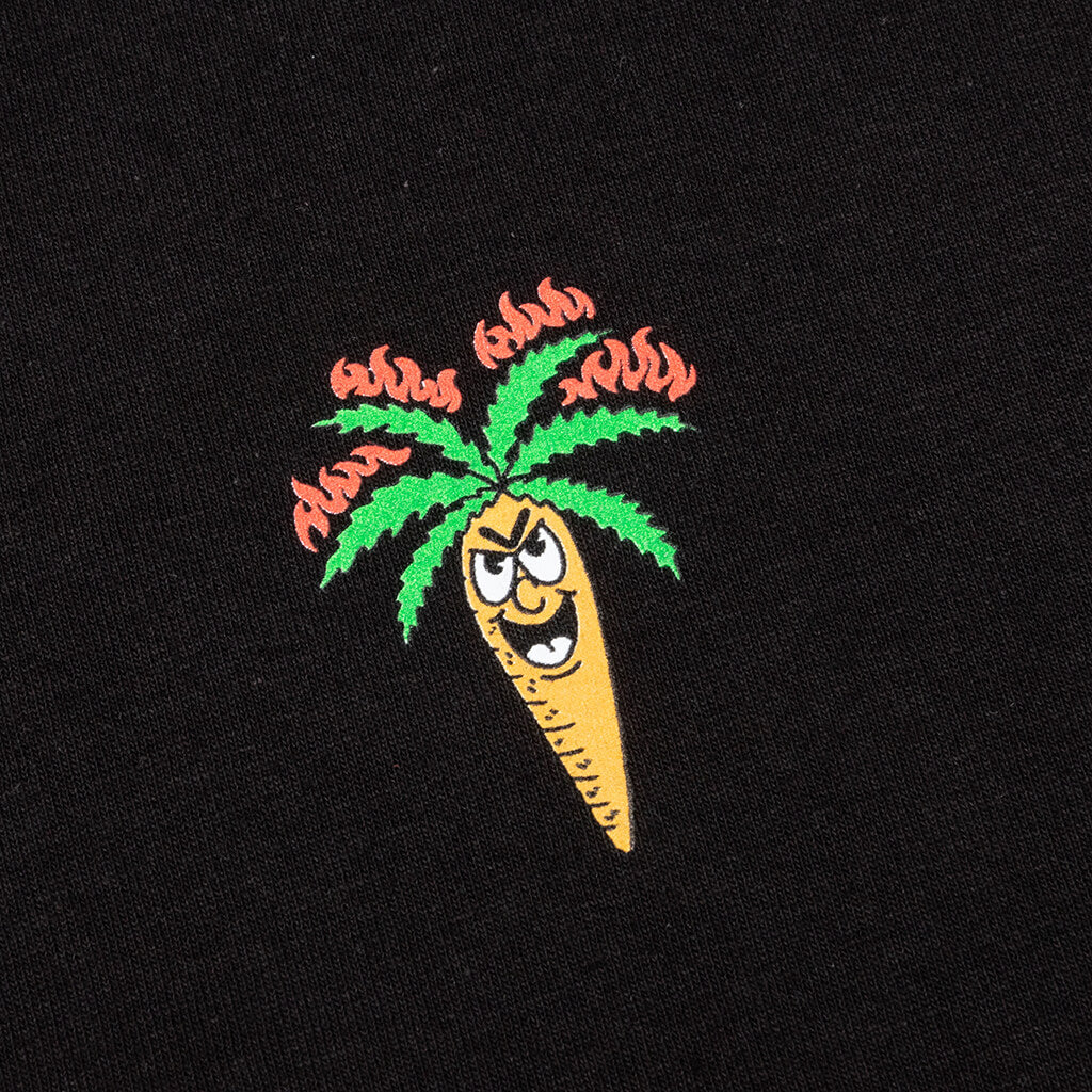 Carrot Burning L/S Tee - Black
