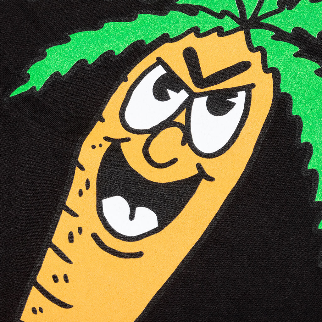 Carrot Burning L/S Tee - Black