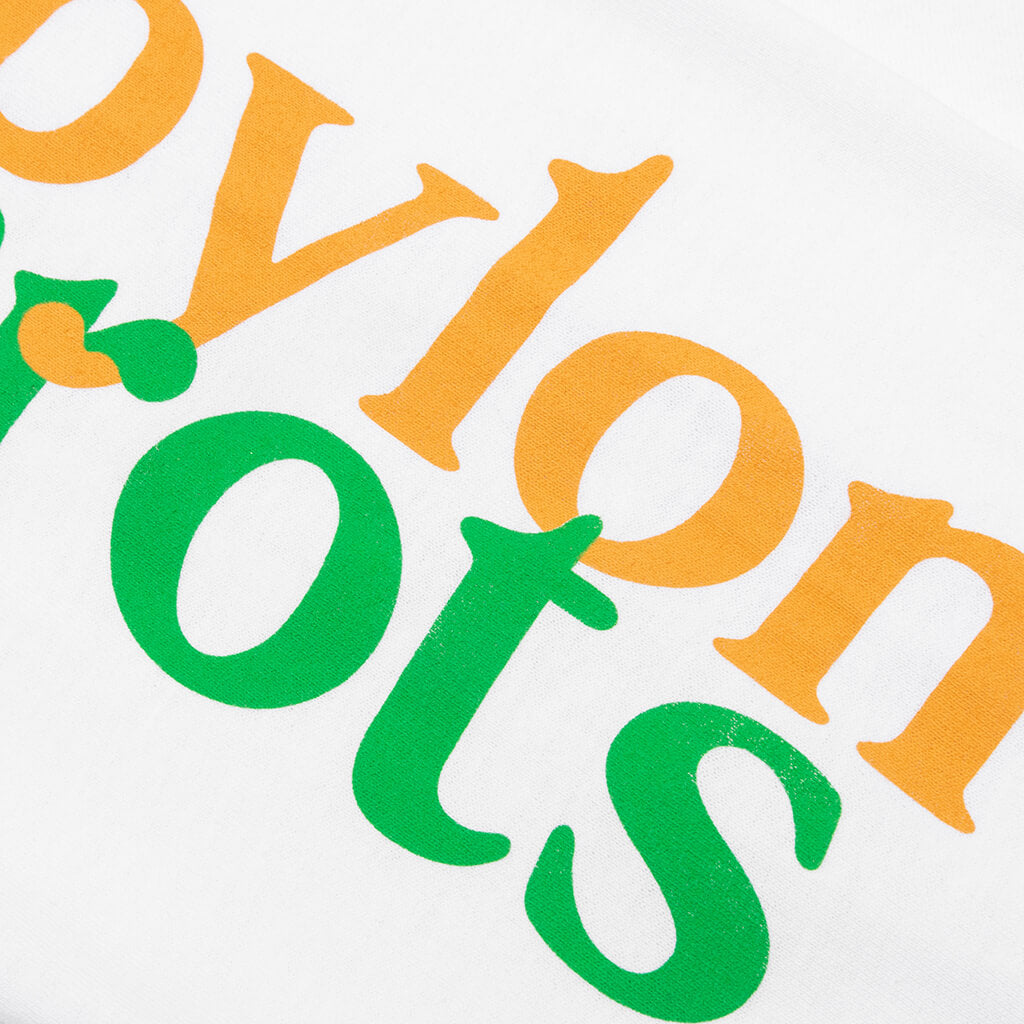 Carrot Burning L/S Tee - White