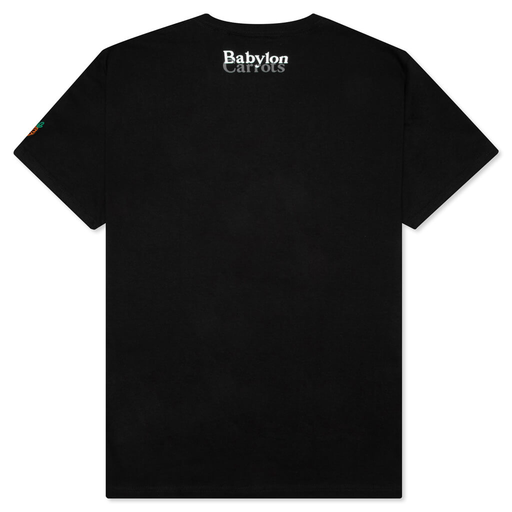 Peace Carrot Tee - Black