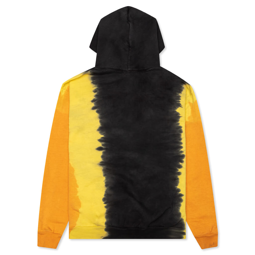 Stacked Logo Hoodie - Orange