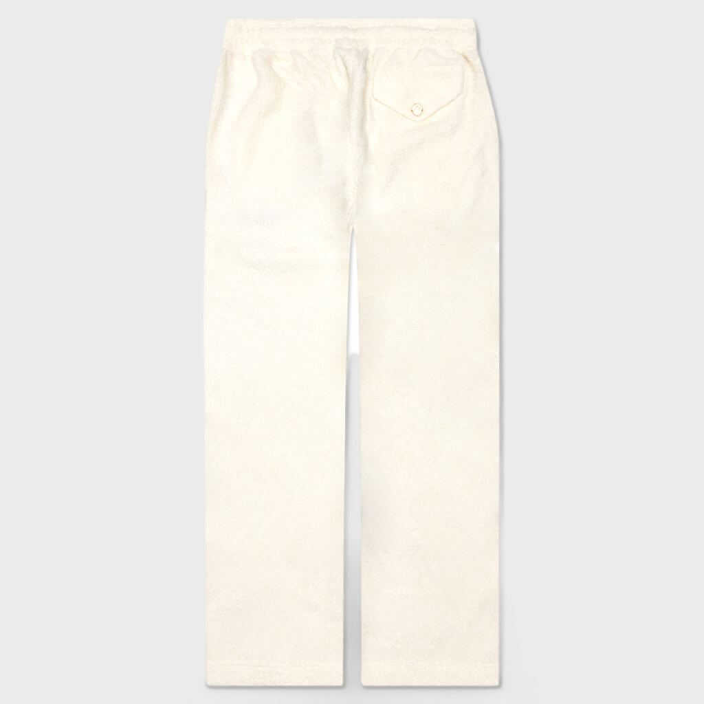 Caza Terry Track Pant - Off White
