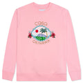Okinawa Embroidered Sweatshirt - Pink