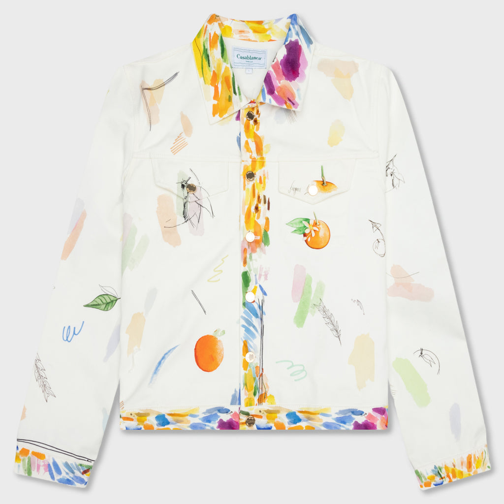 Printed Denim Jacket - Work In Progress