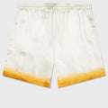 Silk Shorts With Drawstrings - Panoramique