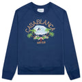 Surf Club Embroidered Sweatshirt - Navy