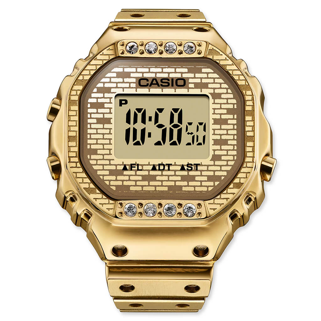 CRW001JB-9 Ring Watch - Gold/Bronze