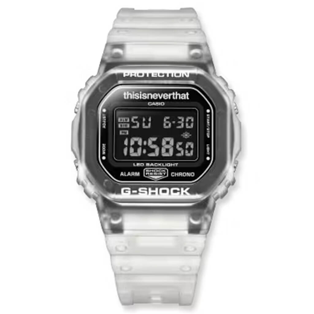 DW5600TNT-7 - Translucent White/Black