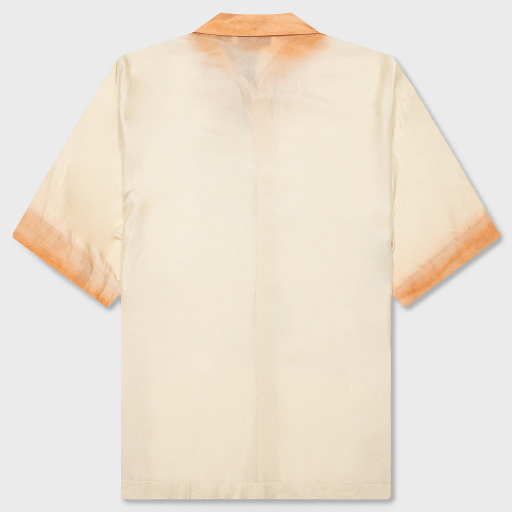 Silk Ombre Shirt - Orange
