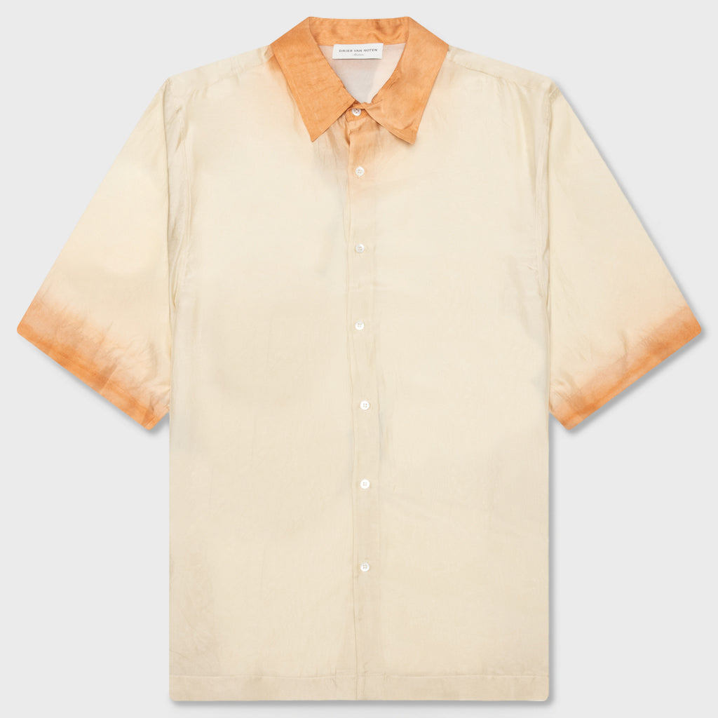 Silk Ombre Shirt - Orange