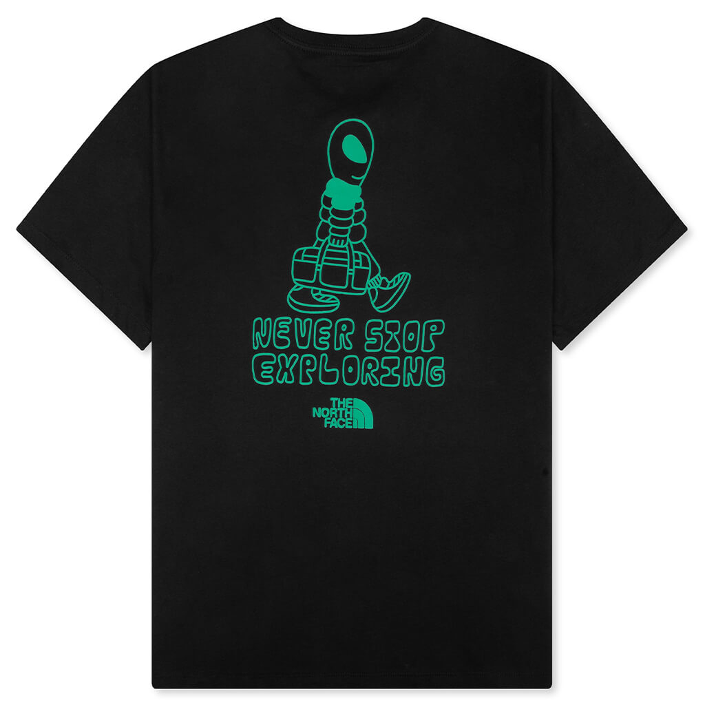 Celestial Drift Regular S/S Tee - Black