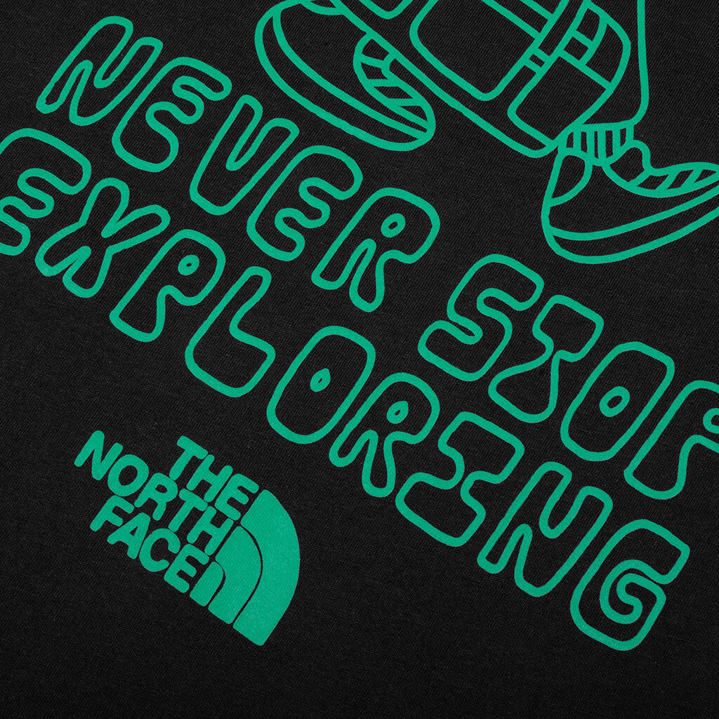 Celestial Drift Regular S/S Tee - Black