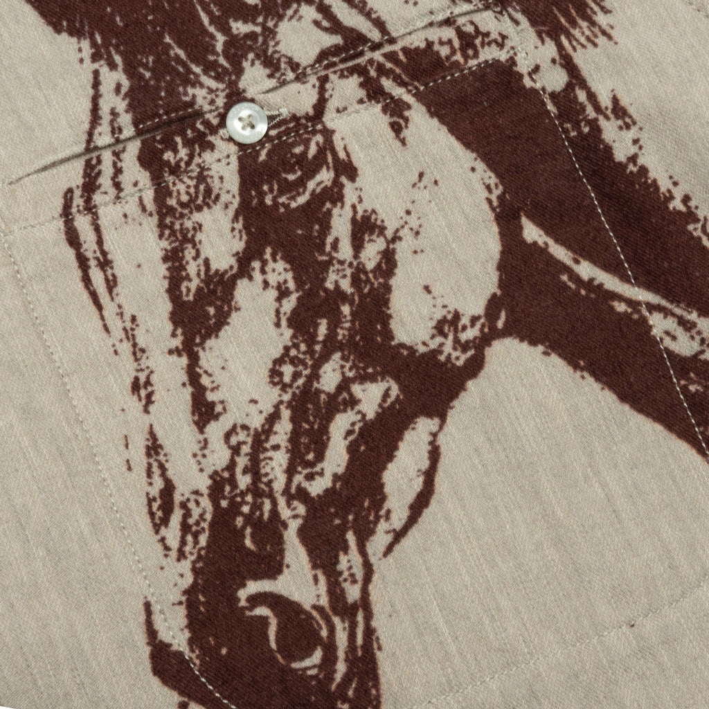 Chamois Printed Shirt - Canvas