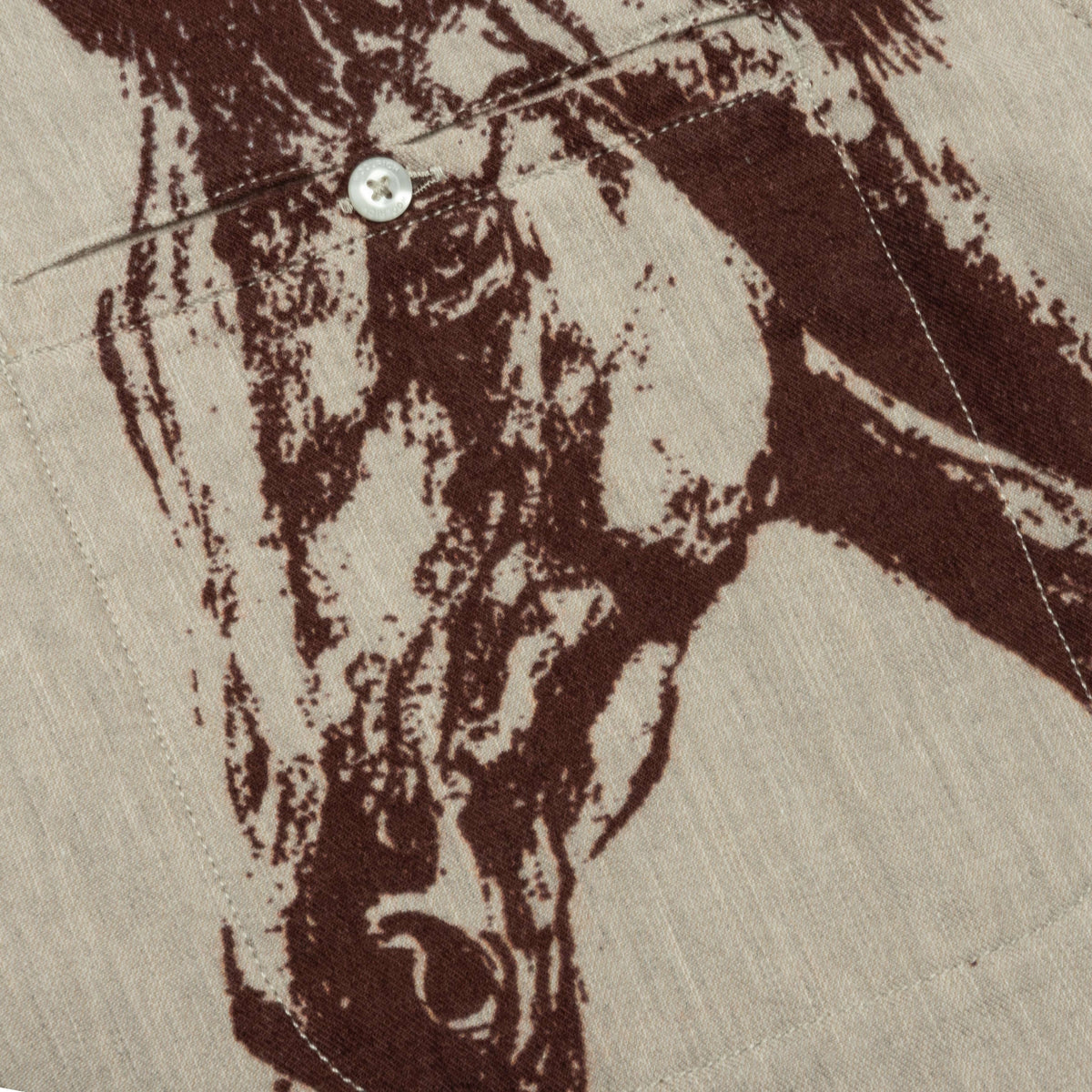 Chamois Printed Shirt - Canvas