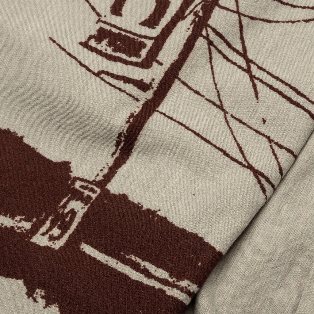Chamois Printed Shirt - Canvas