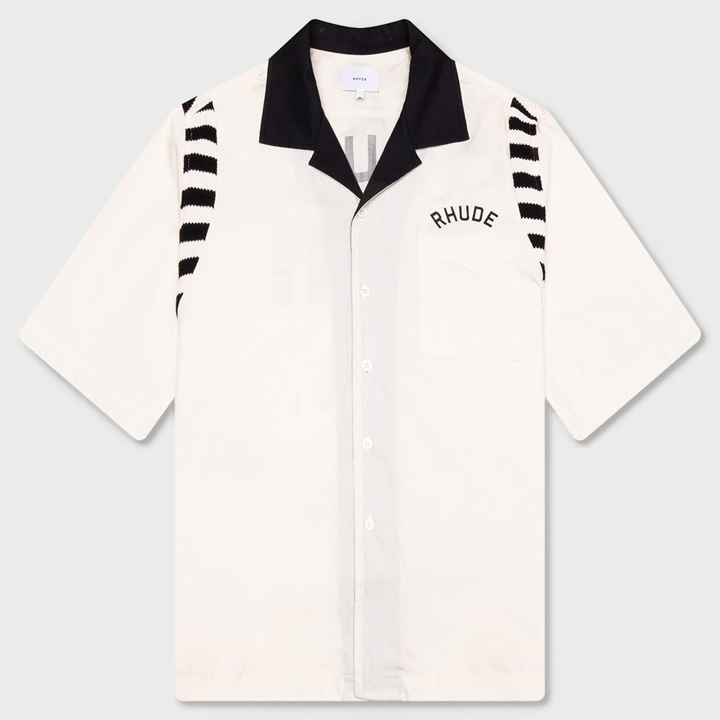 Chamonix Alpine Shirt - White/Black