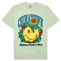 Chinatown Smiley Planter T-Shirt - Tea Green
