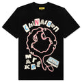 Chinatown Smiley Tape Player T-Shirt - Black